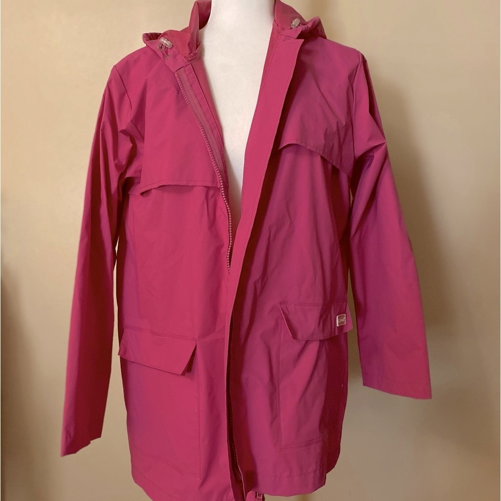L.L. Bean Waterproof Hooded Raincoat Size MP